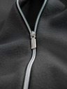 Ombre Clothing Muski pulover sa ziperom - grafit V2 OM-SWZS-0146 Ombre Clothing