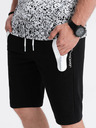 Ombre Clothing Muske trenirke šortice - crna V3 W239 Ombre Clothing