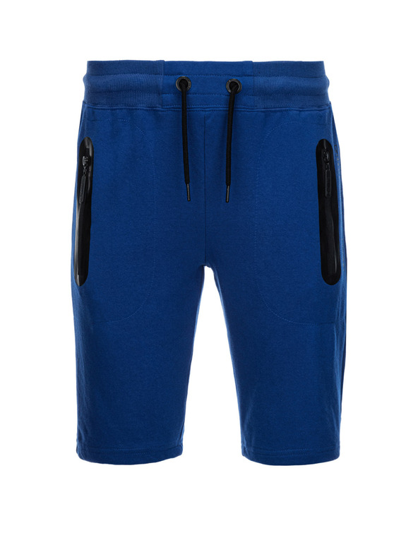 Ombre Clothing Muske trenirke šortice - nebesko plava V1 W239 Ombre Clothing