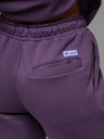 Ombre Clothing Unisex trenirke šortice sa vezicama u pasu - ljubicaste V13 OU-SRBC-0101 Ombre Clothing