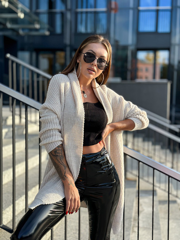 Edoti Ženski pulover 022ELR - bež EDOTI