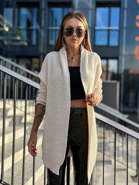 Edoti Ženski pulover 022ELR - bež EDOTI