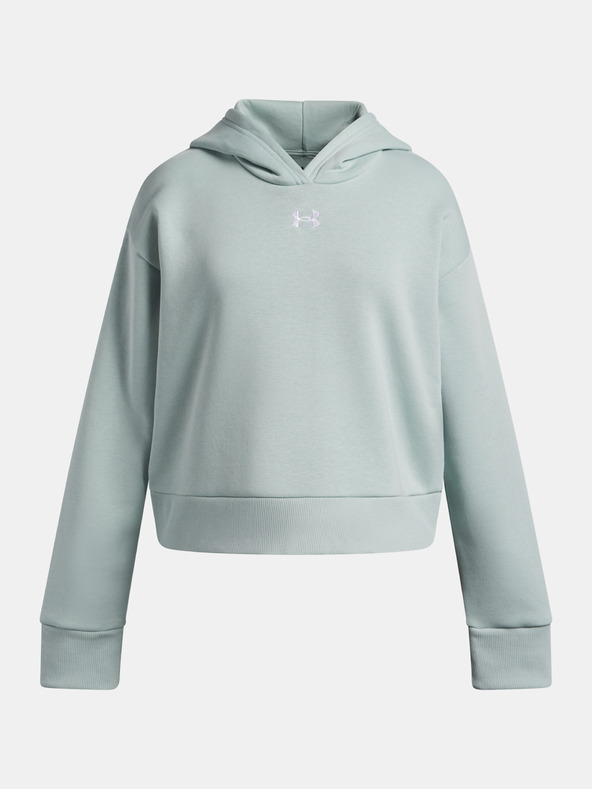 Under Armour Djevojčična mikina Under Armour UA Rival Fleece Hoodie-BLU