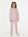 Under Armour Djevojčinski set Under Armour UA RIVAL CREWNECK SET-PNK