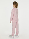 Under Armour Djevojčinski set Under Armour UA RIVAL CREWNECK SET-PNK
