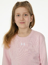 Under Armour Djevojčinski set Under Armour UA RIVAL CREWNECK SET-PNK