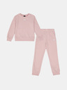 Under Armour Djevojčinski set Under Armour UA RIVAL CREWNECK SET-PNK