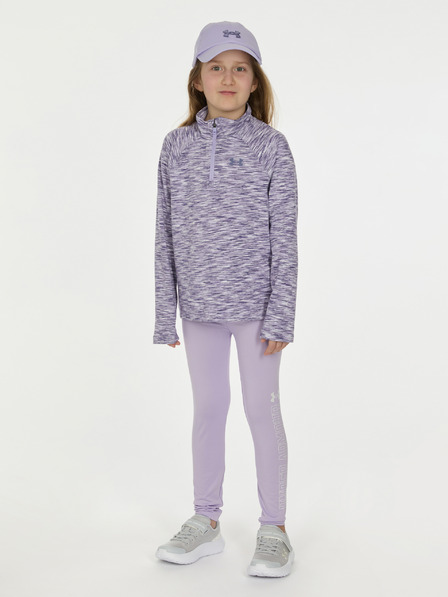 Under Armour Djevojčinski set Under Armour UA 1/4 ZIP LEGGING SET-PPL