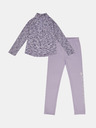 Under Armour Djevojčinski set Under Armour UA 1/4 ZIP LEGGING SET-PPL