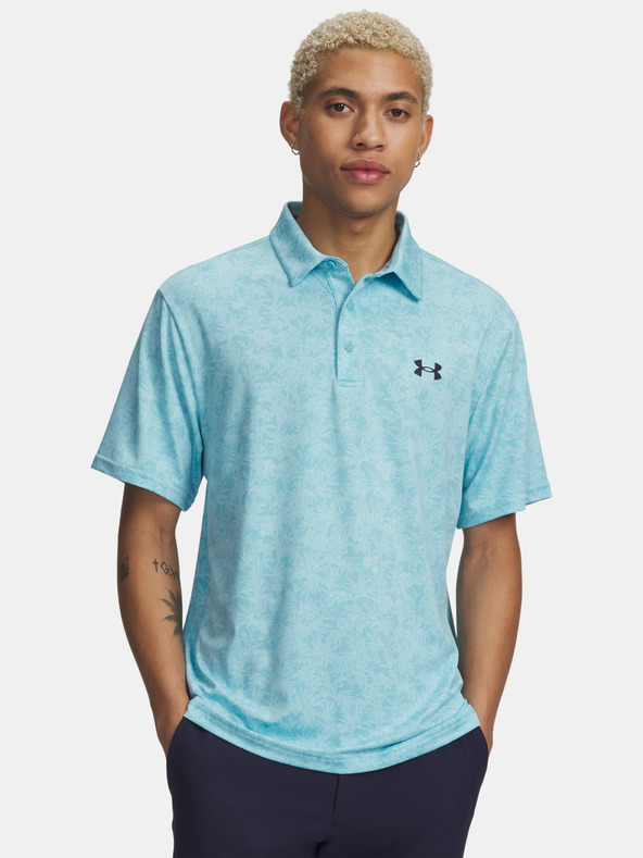 Under Armour Muška majica Under Armour UA Playoff 3.0 Printed Polo-BLU