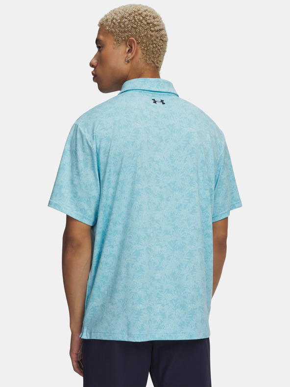 Under Armour Muška majica Under Armour UA Playoff 3.0 Printed Polo-BLU