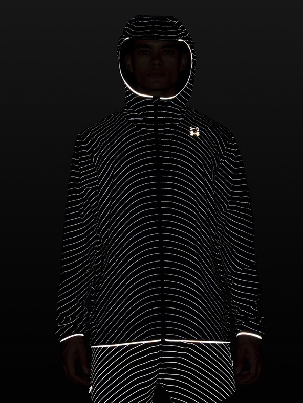 Under Armour Muška jakna Under Armour UA Halo Run ReflectiveJacket-GRY