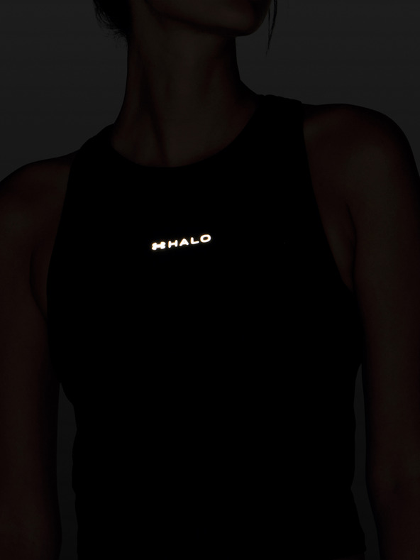 Under Armour Ženski top Under Armour UA Halo Jacquard Knit Tank-BLK