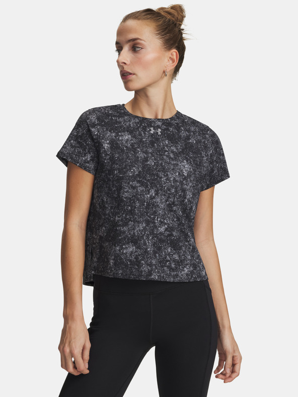 Under Armour Ženski t-shirt Under Armour UA Velociti Pro Print SS-BLK