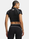 Under Armour Ženski t-shirt Under Armour HeatGear Elite Crop Mck SS-BLK