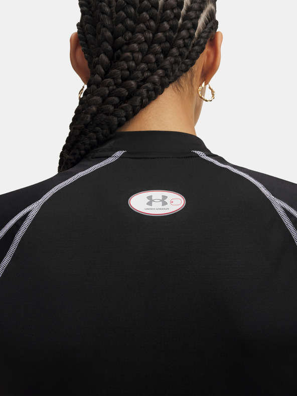 Under Armour Ženski t-shirt Under Armour HeatGear Elite Crop Mck SS-BLK