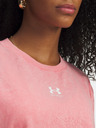 Under Armour Ženski t-shirt Under Armour UA Rival Boxy Tee Wash-PNK