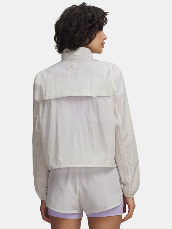 Under Armour Ženski jakna Under Armour W Explor Trail Run Wind Jckt-WHT