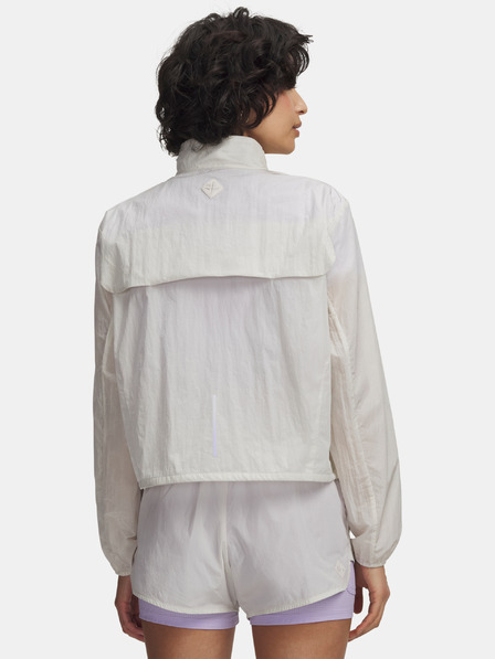 Under Armour Ženski jakna Under Armour W Explor Trail Run Wind Jckt-WHT