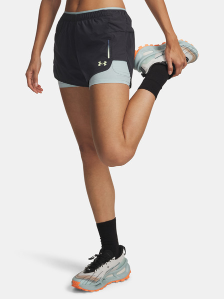 Under Armour Ženski šorc Under Armour W Explor Trail Ultra Lnd Sht-GRY