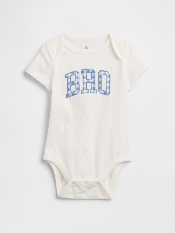 GAP Baby bodi s printom GAP