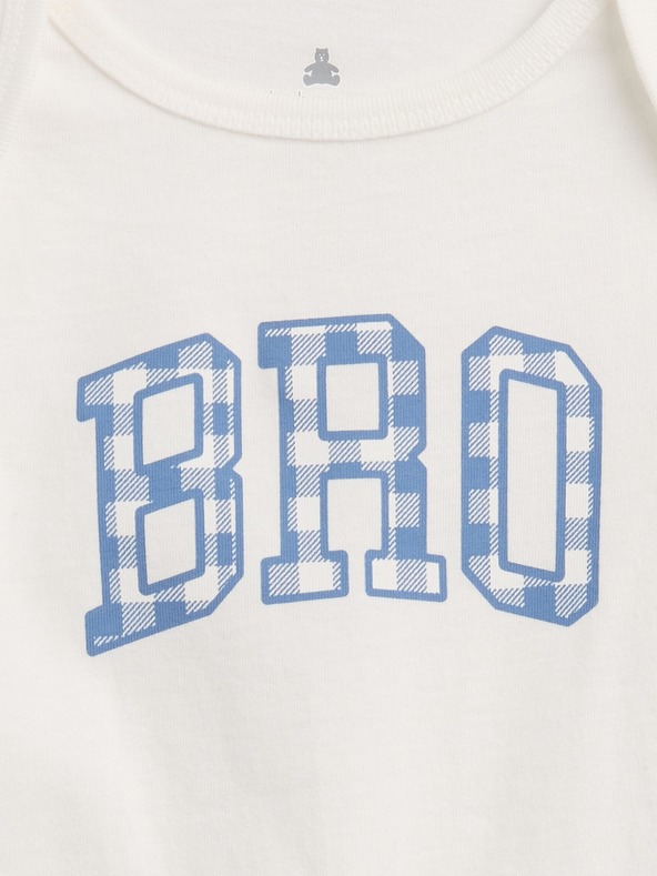 GAP Baby bodi s printom GAP