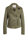 Orsay Kaki ženska motociklistička jakna od brušene kože ORSAY Tina