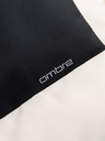 Ombre Clothing Crno-bež muški prošiveni prsluk Ombre Clothing