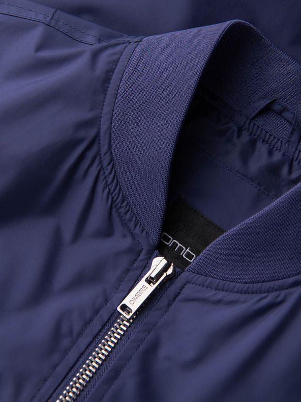 Ombre Clothing Muška proljetna bomber jakna C439 - tamnoplava
