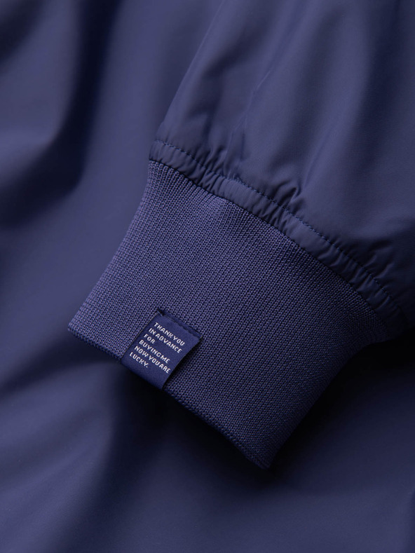 Ombre Clothing Muška proljetna bomber jakna C439 - tamnoplava