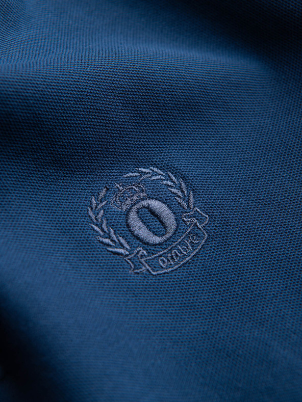 Ombre Clothing Tamnoplava muška basic polo majica Ombre Clothing