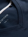 Ombre Clothing Tamnoplava muška majica kratkih rukava s V izrezom Ombre Clothing