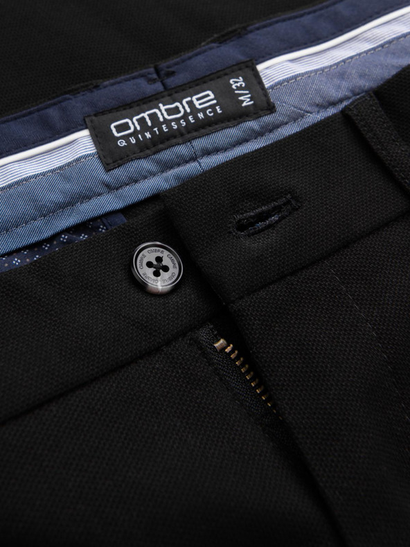 Ombre Clothing Crne muške uske hlače od Ombre Clothing