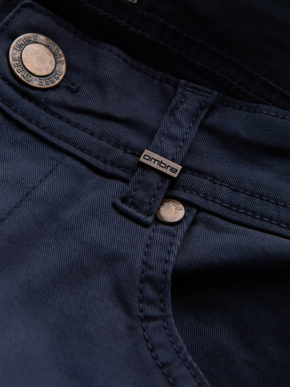 Ombre Clothing Tamnoplave muške chino hlače Ombre odjeća