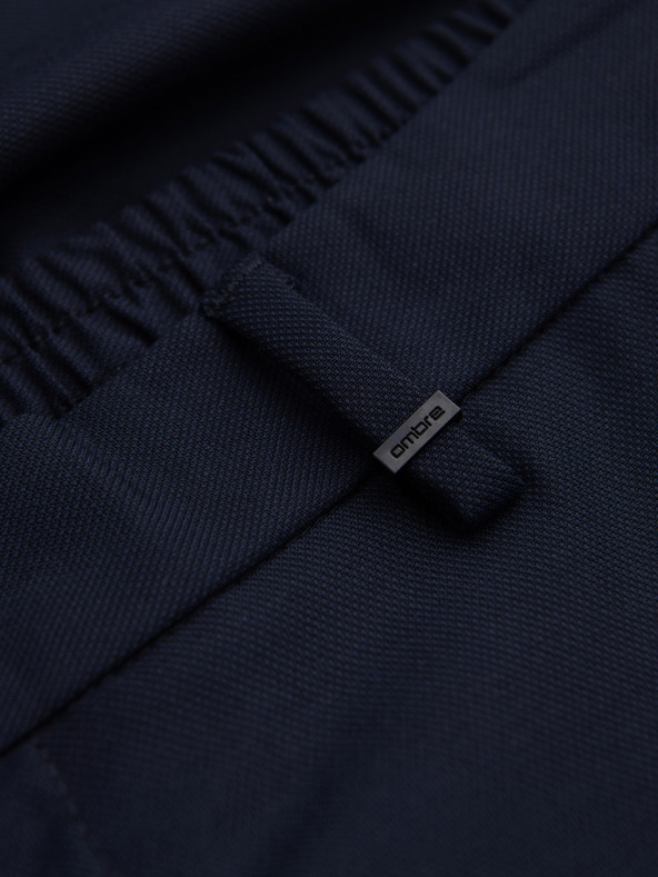 Ombre Clothing Tamnoplave muške chino hlače Ombre odjeća