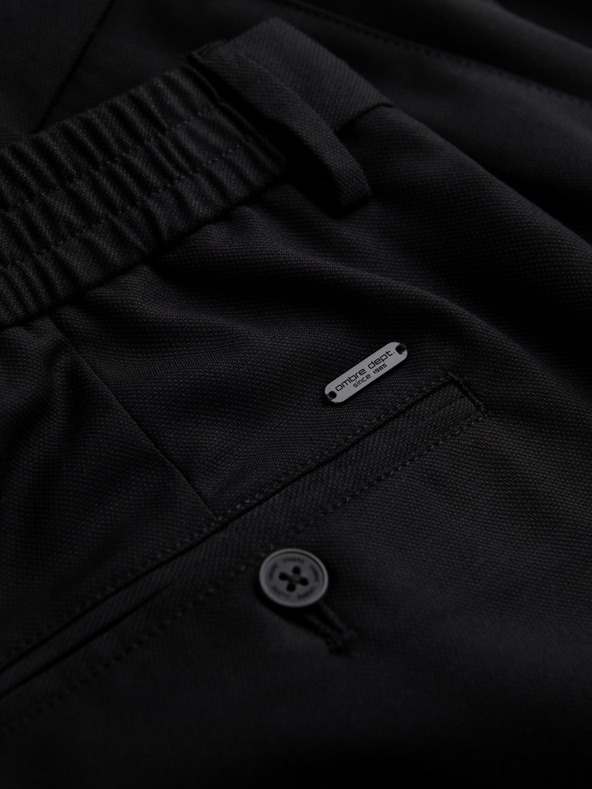 Ombre Clothing Crne muške chino hlače Ombre Clothing