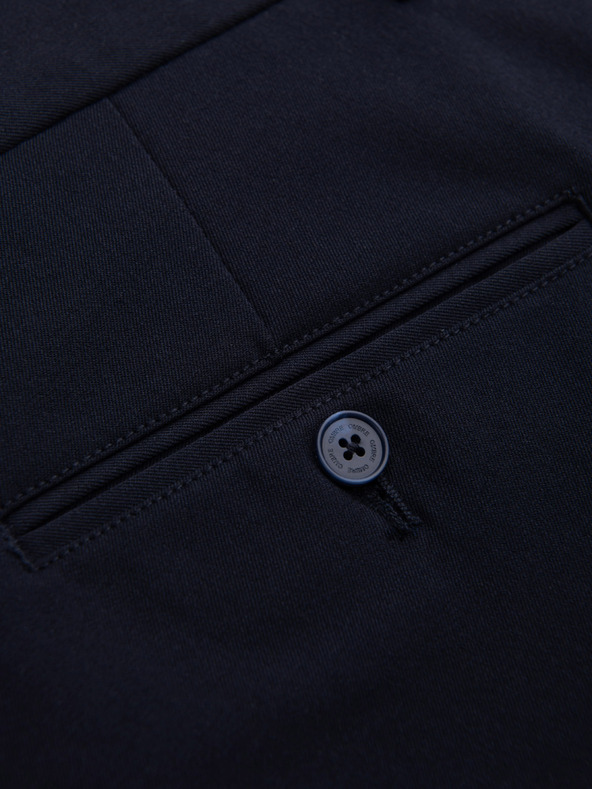 Ombre Clothing Tamnoplave muške chino hlače Ombre odjeća