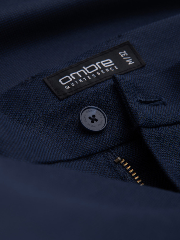 Ombre Clothing Tamnoplave muške uske chino hlače Ombre Clothing