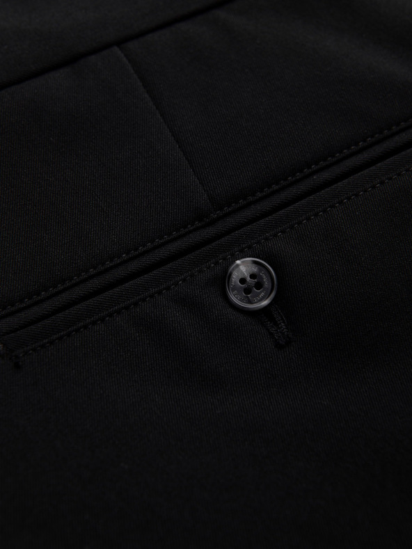 Ombre Clothing Crne muške chino hlače Ombre Clothing