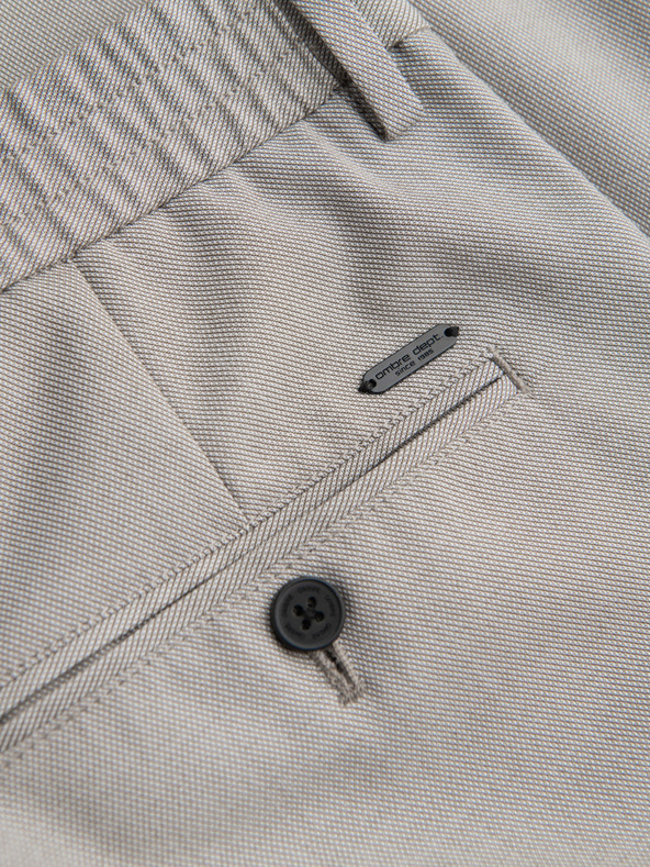 Ombre Clothing Ombre odjeća, muške svijetlosive chino hlače