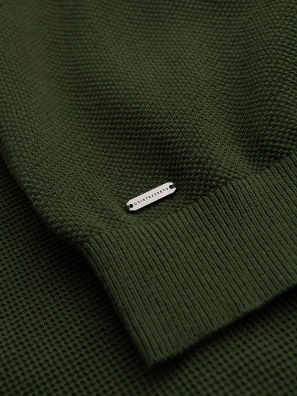 Ombre Clothing Zelena muška polo majica Ombre Clothing