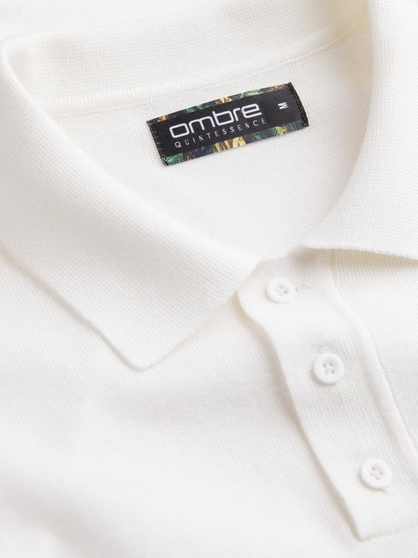 Ombre Clothing Ombre Clothing muška krem ​​polo majica