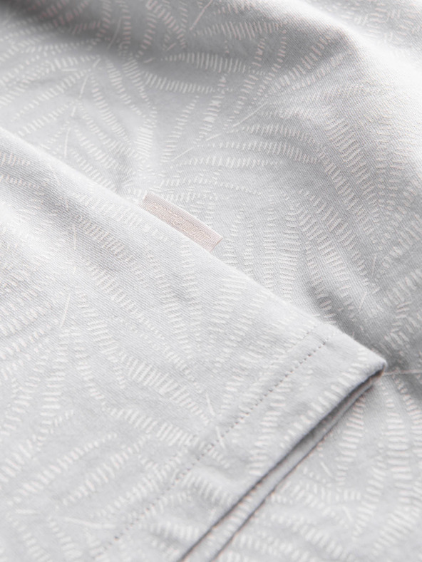 Ombre Clothing Svijetlo siva muška majica s uzorkom Ombre Clothing