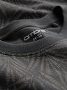 Ombre Clothing Tamno siva muška majica s uzorkom Ombre Clothing