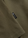 Ombre Clothing Kaki muška osnovna majica Ombre Clothing