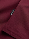 Ombre Clothing Wine muška osnovna majica Ombre Clothing