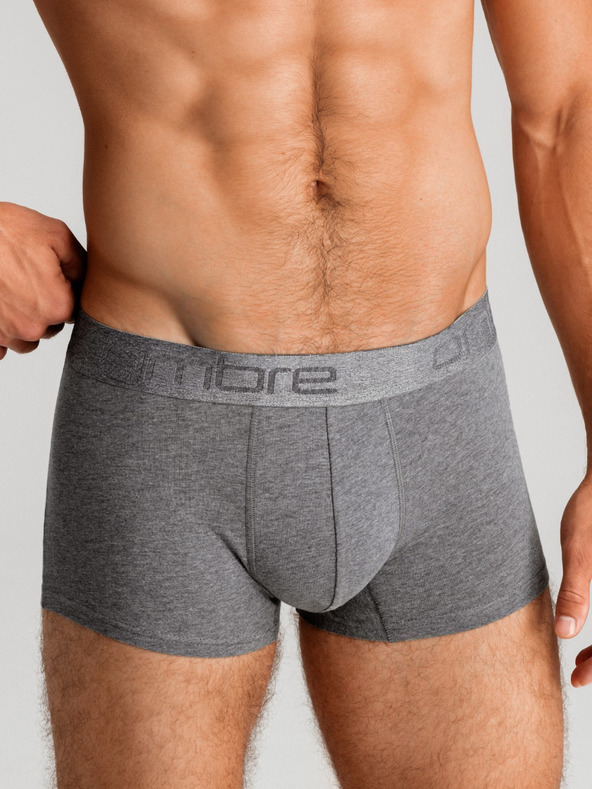 Ombre Clothing Komplet od tri muške bokserice u sivoj, bijeloj i crnoj Ombre odjeći