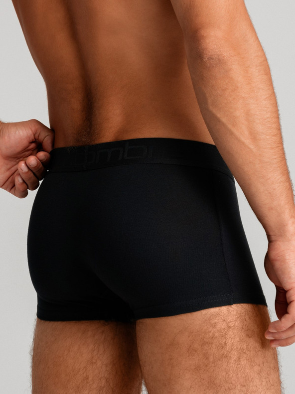 Ombre Clothing Komplet od tri muške bokserice u sivoj, bijeloj i crnoj Ombre odjeći