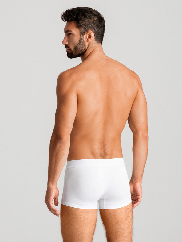 Ombre Clothing Komplet od tri muške bokserice u sivoj, bijeloj i crnoj Ombre odjeći