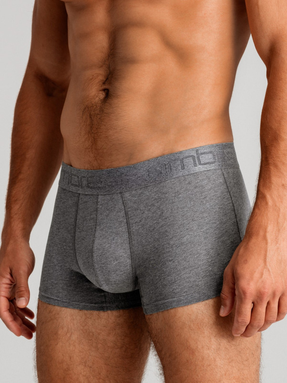 Ombre Clothing Komplet od tri muške bokserice u sivoj, bijeloj i crnoj Ombre odjeći